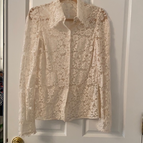 Dolce & Gabbana Tops - Authentic Dolce & Gabbana lace shirt